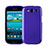 Silicone Candy Rubber Gel Soft Cover for Samsung Galaxy S3 4G i9305 Purple