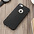 Silicone Candy Rubber Gel Soft Cover With Hole for Apple iPhone 5 Black