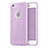 Silicone Candy Rubber Gel Soft Cover With Hole for Apple iPhone 6 Plus Purple