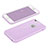 Silicone Candy Rubber Gel Soft Cover With Hole for Apple iPhone 6 Plus Purple