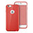 Silicone Candy Rubber Gel Soft Cover With Hole for Apple iPhone 6 Plus Red