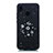 Silicone Candy Rubber Gel Starry Sky Soft Case Cover for Huawei Nova 3e Black