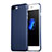 Silicone Candy Rubber Gel Twill Soft Case Z01 for Apple iPhone 7 Plus Blue