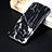 Silicone Candy Rubber Marble Pattern Soft Case P01 for Apple iPhone Xs Black