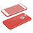 Silicone Candy Rubber Soft Cover With Hole for Apple iPhone 6S Plus Red