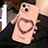 Silicone Candy Rubber TPU Bling-Bling Soft Case Cover JL1 for Apple iPhone 13 Rose Gold