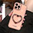 Silicone Candy Rubber TPU Bling-Bling Soft Case Cover JL1 for Apple iPhone 14 Pro Rose Gold