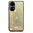 Silicone Candy Rubber TPU Bling-Bling Soft Case Cover LD1 for Huawei P50 Pro Gold