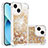 Silicone Candy Rubber TPU Bling-Bling Soft Case Cover S01 for Apple iPhone 13