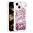 Silicone Candy Rubber TPU Bling-Bling Soft Case Cover S01 for Apple iPhone 14 Red