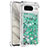 Silicone Candy Rubber TPU Bling-Bling Soft Case Cover S01 for Google Pixel 8 5G Green