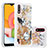 Silicone Candy Rubber TPU Bling-Bling Soft Case Cover S01 for Samsung Galaxy A01 SM-A015