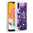 Silicone Candy Rubber TPU Bling-Bling Soft Case Cover S01 for Samsung Galaxy A01 SM-A015 Purple