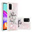 Silicone Candy Rubber TPU Bling-Bling Soft Case Cover S01 for Samsung Galaxy A41