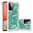 Silicone Candy Rubber TPU Bling-Bling Soft Case Cover S01 for Samsung Galaxy A72 4G Green