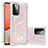 Silicone Candy Rubber TPU Bling-Bling Soft Case Cover S01 for Samsung Galaxy A72 4G Pink