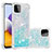 Silicone Candy Rubber TPU Bling-Bling Soft Case Cover S01 for Samsung Galaxy F42 5G Sky Blue