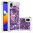 Silicone Candy Rubber TPU Bling-Bling Soft Case Cover S01 for Samsung Galaxy M01 Core