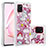 Silicone Candy Rubber TPU Bling-Bling Soft Case Cover S01 for Samsung Galaxy Note 10 Lite