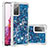 Silicone Candy Rubber TPU Bling-Bling Soft Case Cover S01 for Samsung Galaxy S20 FE 5G Blue