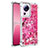 Silicone Candy Rubber TPU Bling-Bling Soft Case Cover S01 for Xiaomi Civi 2 5G Hot Pink