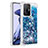 Silicone Candy Rubber TPU Bling-Bling Soft Case Cover S01 for Xiaomi Mi 11T 5G Blue