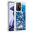 Silicone Candy Rubber TPU Bling-Bling Soft Case Cover S01 for Xiaomi Mi 11T Pro 5G Blue