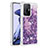 Silicone Candy Rubber TPU Bling-Bling Soft Case Cover S01 for Xiaomi Mi 11T Pro 5G Purple