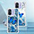 Silicone Candy Rubber TPU Bling-Bling Soft Case Cover S01 for Xiaomi Redmi 12C 4G Blue