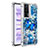 Silicone Candy Rubber TPU Bling-Bling Soft Case Cover S01 for Xiaomi Redmi K60 5G Blue