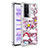 Silicone Candy Rubber TPU Bling-Bling Soft Case Cover S01 for Xiaomi Redmi K60 5G Clove Purple