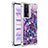 Silicone Candy Rubber TPU Bling-Bling Soft Case Cover S01 for Xiaomi Redmi K60 5G Purple