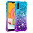 Silicone Candy Rubber TPU Bling-Bling Soft Case Cover S02 for Samsung Galaxy A01 SM-A015