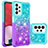 Silicone Candy Rubber TPU Bling-Bling Soft Case Cover S02 for Samsung Galaxy A13 4G Sky Blue