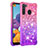 Silicone Candy Rubber TPU Bling-Bling Soft Case Cover S02 for Samsung Galaxy A21