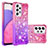 Silicone Candy Rubber TPU Bling-Bling Soft Case Cover S02 for Samsung Galaxy A33 5G Hot Pink