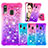 Silicone Candy Rubber TPU Bling-Bling Soft Case Cover S02 for Samsung Galaxy A40