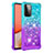 Silicone Candy Rubber TPU Bling-Bling Soft Case Cover S02 for Samsung Galaxy A72 4G