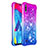 Silicone Candy Rubber TPU Bling-Bling Soft Case Cover S02 for Samsung Galaxy M10 Purple