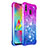 Silicone Candy Rubber TPU Bling-Bling Soft Case Cover S02 for Samsung Galaxy M20 Purple