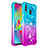 Silicone Candy Rubber TPU Bling-Bling Soft Case Cover S02 for Samsung Galaxy M20 Sky Blue