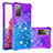 Silicone Candy Rubber TPU Bling-Bling Soft Case Cover S02 for Samsung Galaxy S20 FE 5G Purple