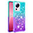 Silicone Candy Rubber TPU Bling-Bling Soft Case Cover S02 for Xiaomi Mi 12 Lite NE 5G Sky Blue