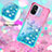 Silicone Candy Rubber TPU Bling-Bling Soft Case Cover S02 for Xiaomi Poco C55