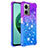 Silicone Candy Rubber TPU Bling-Bling Soft Case Cover S02 for Xiaomi Redmi 10 5G Purple