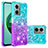 Silicone Candy Rubber TPU Bling-Bling Soft Case Cover S02 for Xiaomi Redmi 11 Prime 5G