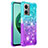 Silicone Candy Rubber TPU Bling-Bling Soft Case Cover S02 for Xiaomi Redmi 11 Prime 5G Sky Blue