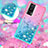 Silicone Candy Rubber TPU Bling-Bling Soft Case Cover S02 for Xiaomi Redmi K60 5G