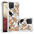 Silicone Candy Rubber TPU Bling-Bling Soft Case Cover S03 for Samsung Galaxy A12 5G Gold