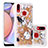 Silicone Candy Rubber TPU Bling-Bling Soft Case Cover S03 for Samsung Galaxy M01s